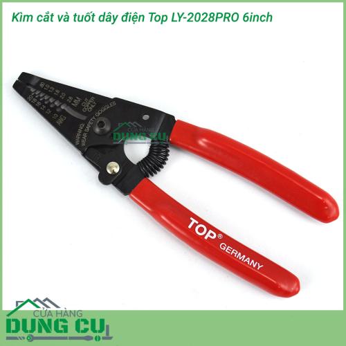 Kìm cắt và tuốt dây điện Top LY-2028PRO 6inch