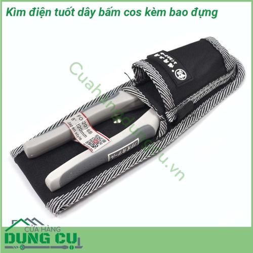 Kìm điện tuốt dây bấm COS FO-2016B