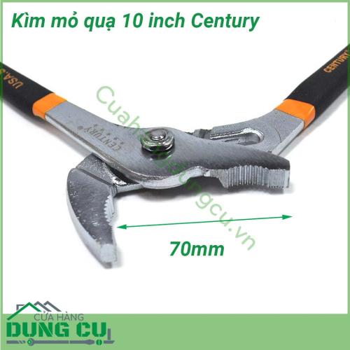 Kìm mỏ quạ 5 lỗ Century 10inch (250mm)