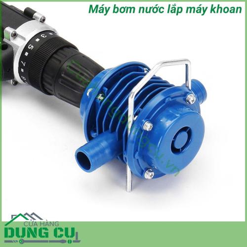 Máy bơm nước lắp máy khoan