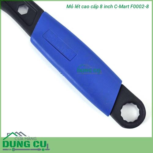 Mỏ lết cao cấp 8 inch kèm 3 vòng miệng C-Mart