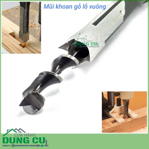 Mũi khoan gỗ đục mộng vuông 5/16inch(7.9mm)