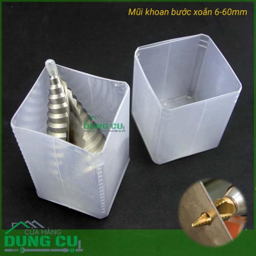 Mũi khoan bước xoắn 6-60mm thép gió HSS 4241 chuôi tròn