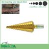 Mũi khoan tháp bước thẳng 6-30mm thép HSS phủ TiN Taiwan