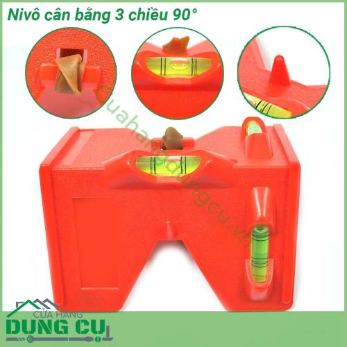 Nivo cân bằng 3 chiều 90°