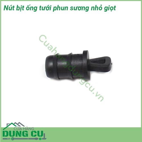 Nút bít ống mềm tưới phun mưa, nhỏ giọt 16mm