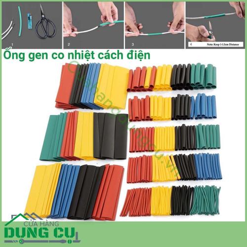 Bộ 280 ống gen co nhiệt cách điện