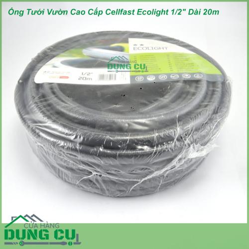 Ống Nước Tưới Cây Cao Cấp Cellfast Ecolight 1/2″ Dài 20m