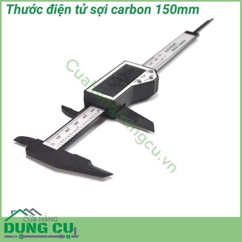 Thước cặp điện tử sợi carbon 150mm