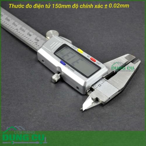 Thước kẹp điện tử thép không gỉ 150mm