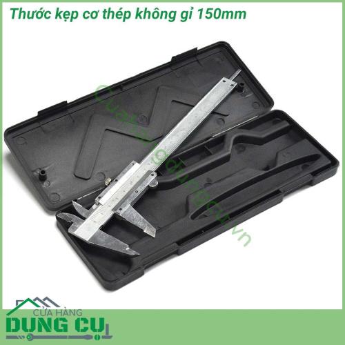 Thước kẹp cơ khí thép không gỉ 150mm