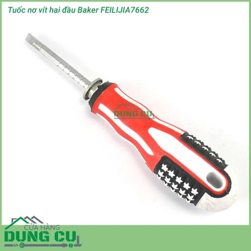 Tuốc nơ vít 2 đầu dẹt và nhọn 2 cạnh 4 cạnh Baker