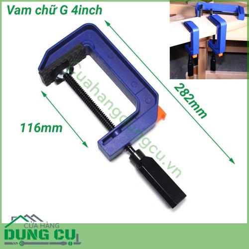 Kẹp chữ G đa năng 4inch