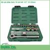 Bộ vặn khẩu Sata 18 chi tiết 10-32mm 1/2 inch