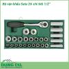 Bộ vặn khẩu 26 chi tiết Sata 1/2 inch chuyên dụng