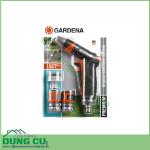 Bộ vòi tưới cây rửa xe kèm cút nối kim loại chính hãng Gardena 18297-20