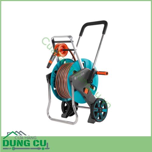 Xe cuộn ống tưới 20m 18517-20 nhập khẩu chính hãng Gardena