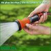 Vòi phun loe nhựa 2 chế độ Gardena được thiết kế để sen mịn màng giúp tưới cây/ hoa nhẹ nhàng. Thiết kế tay cầm giúp người dùng thoải mái khi dùng trong thời gian dài, khớp xoay điều chỉnh chế độ phun tiện lợi. 