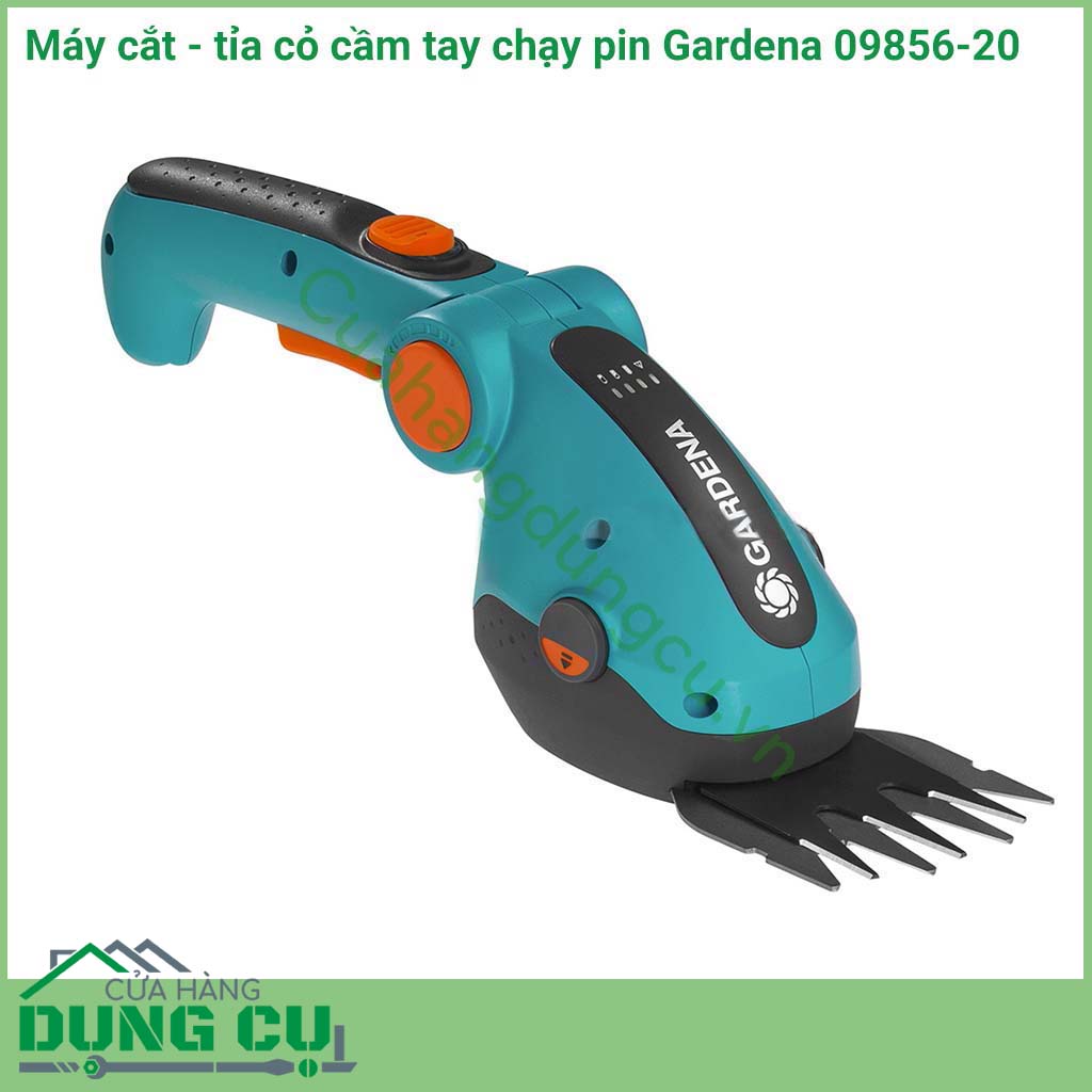 Máy cắt - tỉa cỏ cầm tay chạy pin Gardena 09856-20