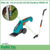 Máy cắt-tỉa cỏ có cần nối dài Gardena 09858-20 bạn có thể cắt cỏ ở những khu vực khó như sát cạnh tường hoặc những khu đồi nhỏ tiểu cảnh, những mảng cỏ chen đá lát lối đi một cách dễ dàng.