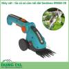 Máy cắt-tỉa cỏ có cần nối dài Gardena 09858-20 bạn có thể cắt cỏ ở những khu vực khó như sát cạnh tường hoặc những khu đồi nhỏ tiểu cảnh, những mảng cỏ chen đá lát lối đi một cách dễ dàng.