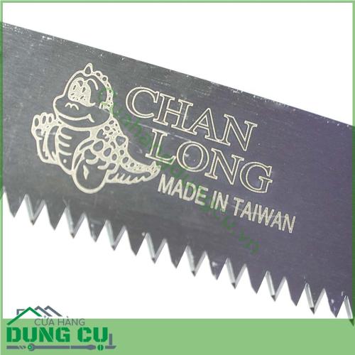 Cưa cầm tay chan long được thiết kế sang trọng với lưỡi cưa được làm từ thép tay cầm làm bằng nhựa cao cấp dạng bàn tay chống trơn trượt phù hợp với việc cắt tỉa cây, cắt ống nhựa... 