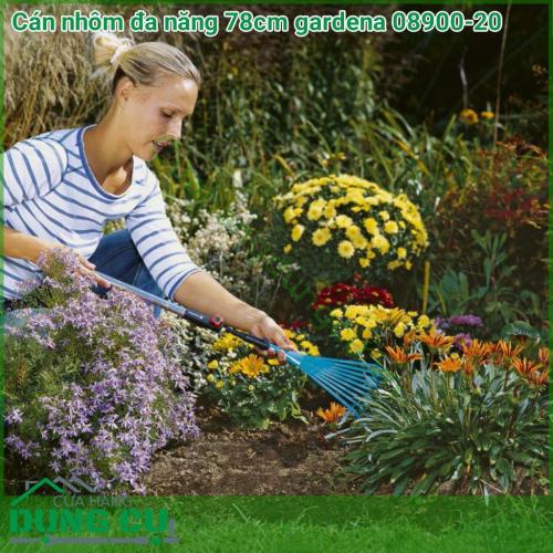 Cán nhôm đa năng dài 78cm Gardena 08900-20 chất lượng, thiết thực và thuận tiện cho tất cả các công cụ, đặc biệt là cho các dụng cụ cầm tay, như cuốc, cào, xẻng làm vườn của bạn.