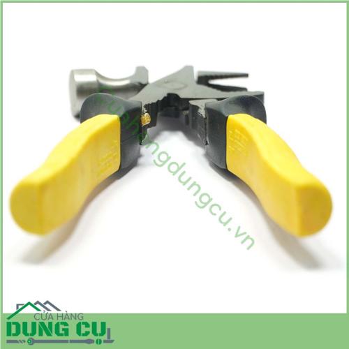 Kìm búa đa năng dùng cho ngành công nghiệp, ô tô, xây dựng, vệ sinh và nông nghiệp… là sự kết hợp của bao gồm: búa, kìm trong một, giúp xử lý công việc mà không cần trang bị nhiều dụng cụ riêng biệt