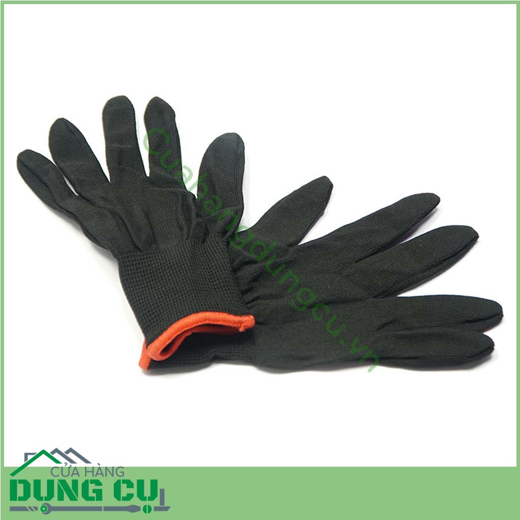 Gang tay sợi đen là dụng cụ bảo hộ chuyên dụng được làm từ sợi có độ bền cũng như độ co dãn cao giúp bảo vệ tay bạn khỏi các vết bẩn