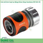 Cút nối kim loại tự khóa 13mm Gardena 08168-50