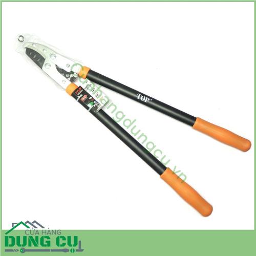 Kéo cắt cành lớn TOP TGL-06001 cộng lực có tăng cán phù hợp với công việc cắt tỉa cành cây có kích thước to mà những loại kéo cắt tỉa cành nhỏ không sử dụng được 