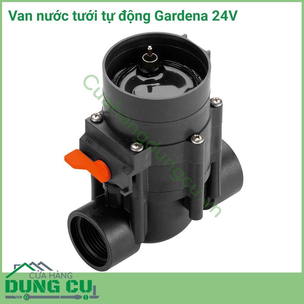 Van nước tưới điều khiển tự động 24V Gardena 01278-50