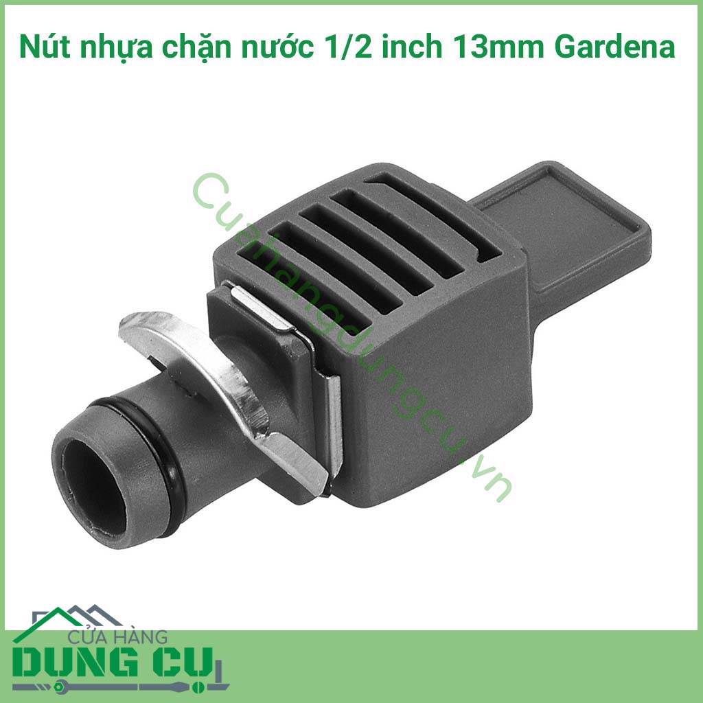 Nút nhựa chặn nước 1/2 inch 13mm Gardena 08324-20