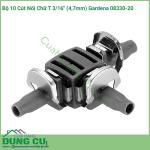 Bộ 10 cút nối ống chữ T 3/16 inch (4,6mm) Gardena 08330-20