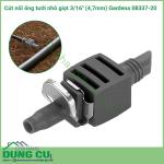 Cút nối ống tưới nhỏ giọt 3/16 inch Gardena 08337-20