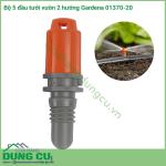Bộ 5 đầu tưới vườn 2 hướng Gardena 01370-20