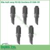 Bộ 5 đầu tưới 90 độ Gardena 01368-20 là dòng sản phẩm nằm trong hệ thống tưới nhỏ giọt của hãng Gardena, đầu tưới thích hợp đặt tại vị trí sát tường để tưới ra ngoài sân vườn với góc tưới 90 độ, phạm vi tưới lên tới 3 mét.