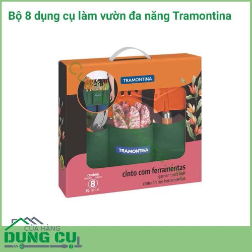 Bộ 8 dụng cụ làm vườn mini đa năng Tramontina là một bộ dụng cụ hữu ích và thiết thực cho việc làm vườn của bạn. Đây cũng là một món quà lý tưởng cho những người yêu thích làm vườn.