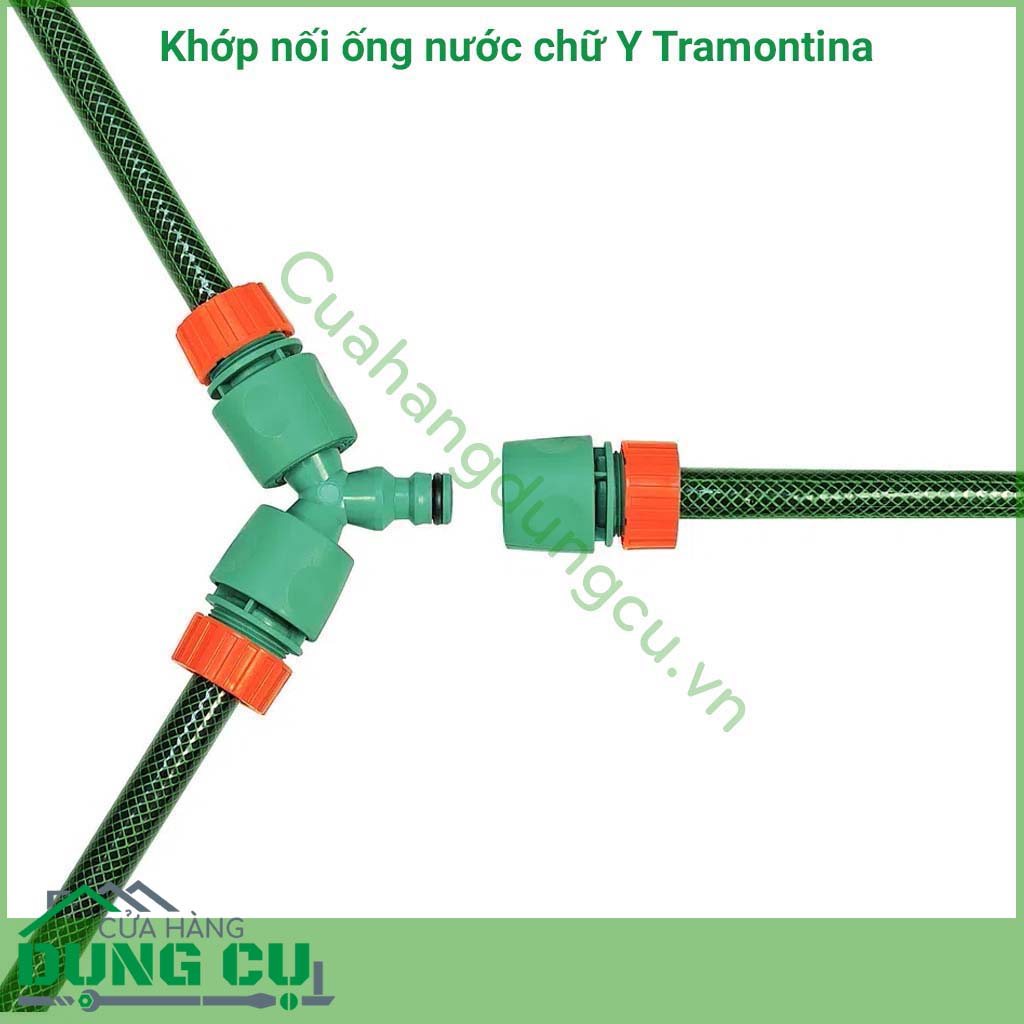 Khớp nối ống nước chữ Y Tramontina được làm bằng chất liệu nhựa cao cấp đảm bảo độ bền cao, chống chịu tốt.