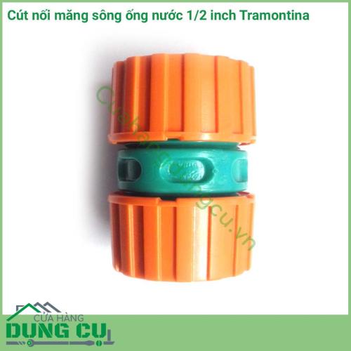 Cút nối măng sống ống nước 1/2 inch Tramontina giúp kết nối nhanh ống nước 2 ống nước phi 1/2 inch lại với nhau một cách nhanh chóng. Sản phẩm được làm bằng nguyên liệu chất lượng cao, có khả năng chống chộ được với các tác nhân thời tiết.