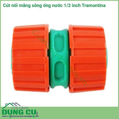 Cút nối măng sống ống nước 1/2 inch Tramontina giúp kết nối nhanh ống nước 2 ống nước phi 1/2 inch lại với nhau một cách nhanh chóng. Sản phẩm được làm bằng nguyên liệu chất lượng cao, có khả năng chống chộ được với các tác nhân thời tiết.