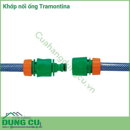 Khớp nối ống nước Tramontina sản phẩm được sản xuất với chất liệu chất lượng cao, đồ bền tốt, phù hợp dùng cho tưới cây.