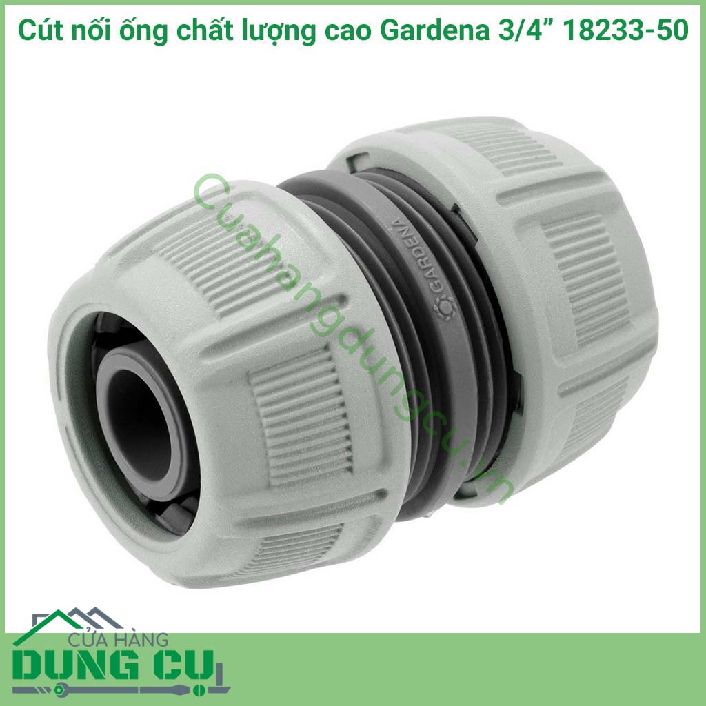Cút nối ống chất lượng cao Gardena 3/4 inch 18233-50