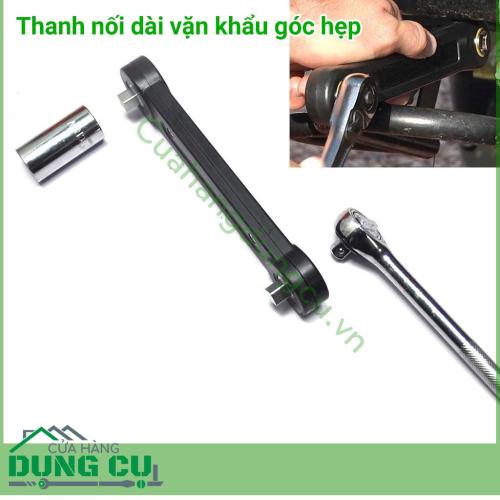 Thanh nối dài vặn khẩu góc hẹp