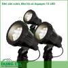 Đèn sân vườn, đèn hồ cá Aquapro 12 LED có thể đặt ở bất kỳ vị trí mong muốn nào nhằm tô điểm thêm vẻ đẹp không gian vườn, khu vườn thủy sinh vào ban đêm. 