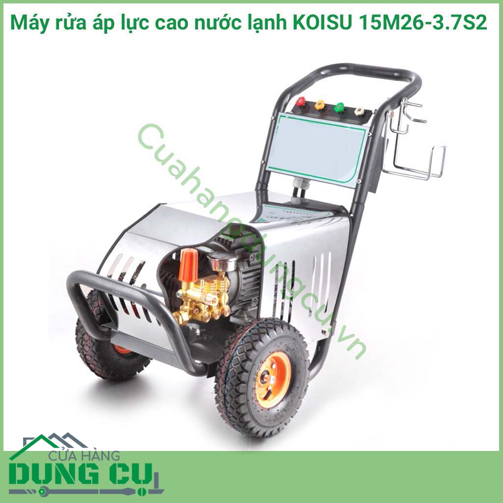 Máy rửa áp lực cao nước lạnh KOISU 15M26-3.7S2