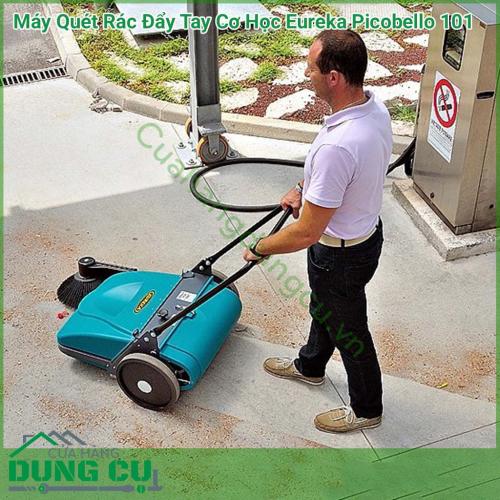 Máy Quét Rác Đẩy Tay Cơ Học Eureka Picobello 101 phù hợp khi sử dụng trong công ty, bệnh viện, trường học, khách sạn, resort, nhà hàng, nhà xưởng, sân bay, bến cảng, khu công cộng vui chơi giải trí.