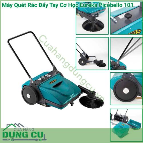 Máy Quét Rác Đẩy Tay Cơ Học Eureka Picobello 101 phù hợp khi sử dụng trong công ty, bệnh viện, trường học, khách sạn, resort, nhà hàng, nhà xưởng, sân bay, bến cảng, khu công cộng vui chơi giải trí.