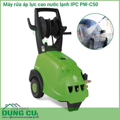 Máy rửa xe áp lực cao nước lạnh IPC PW-C50 là một máy rửa áp lực cao công suất lớn có khả năng làm sạch mạnh mẽ, xịt rửa được hầu hết các bụi bẩn “cứng đầu”. Máy được thiết kế thông minh chống va đập, chống sốc nhiệt và sự biến dạng do thời tiết.