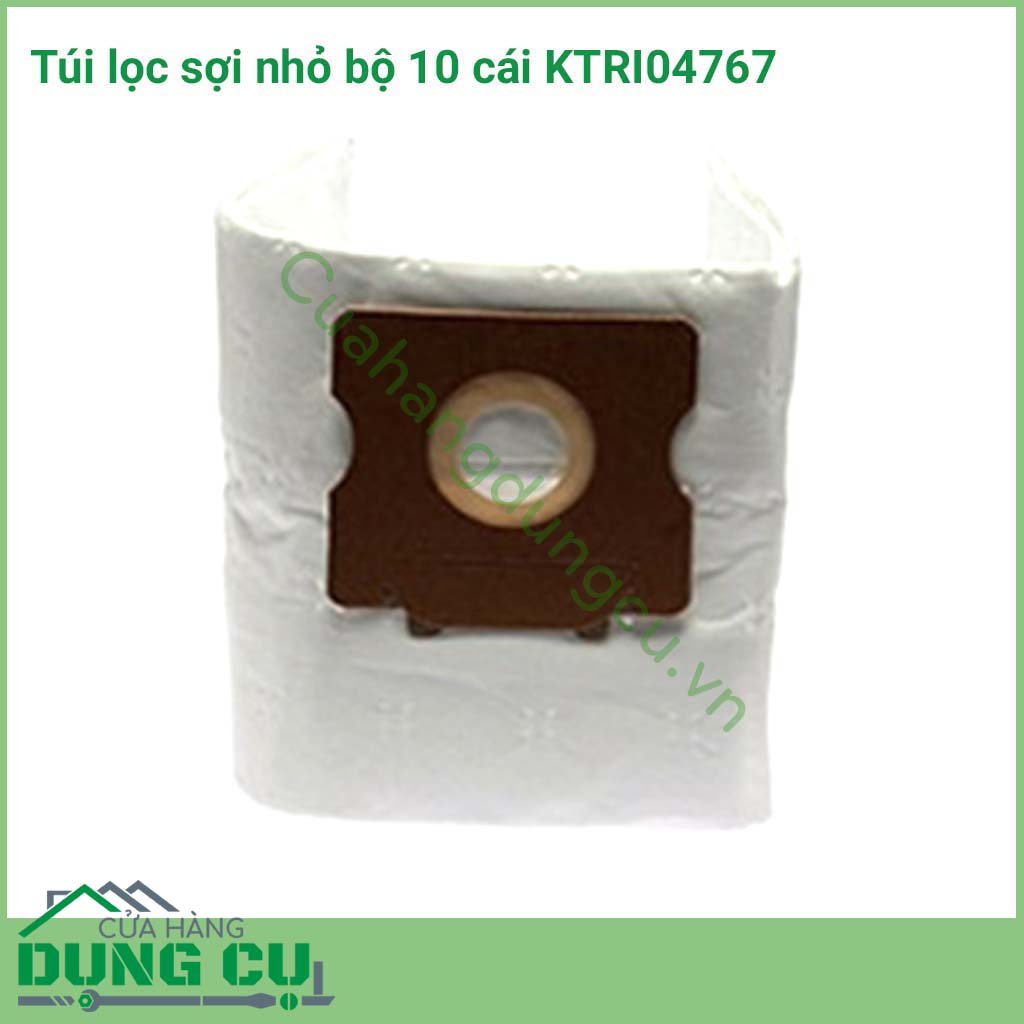 Túi lọc sợi nhỏ bộ 10 cái KTRI04767